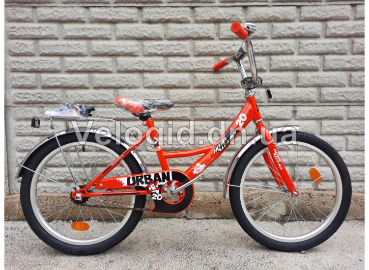 Детский велосипед Novatrack Urban 20" Красный